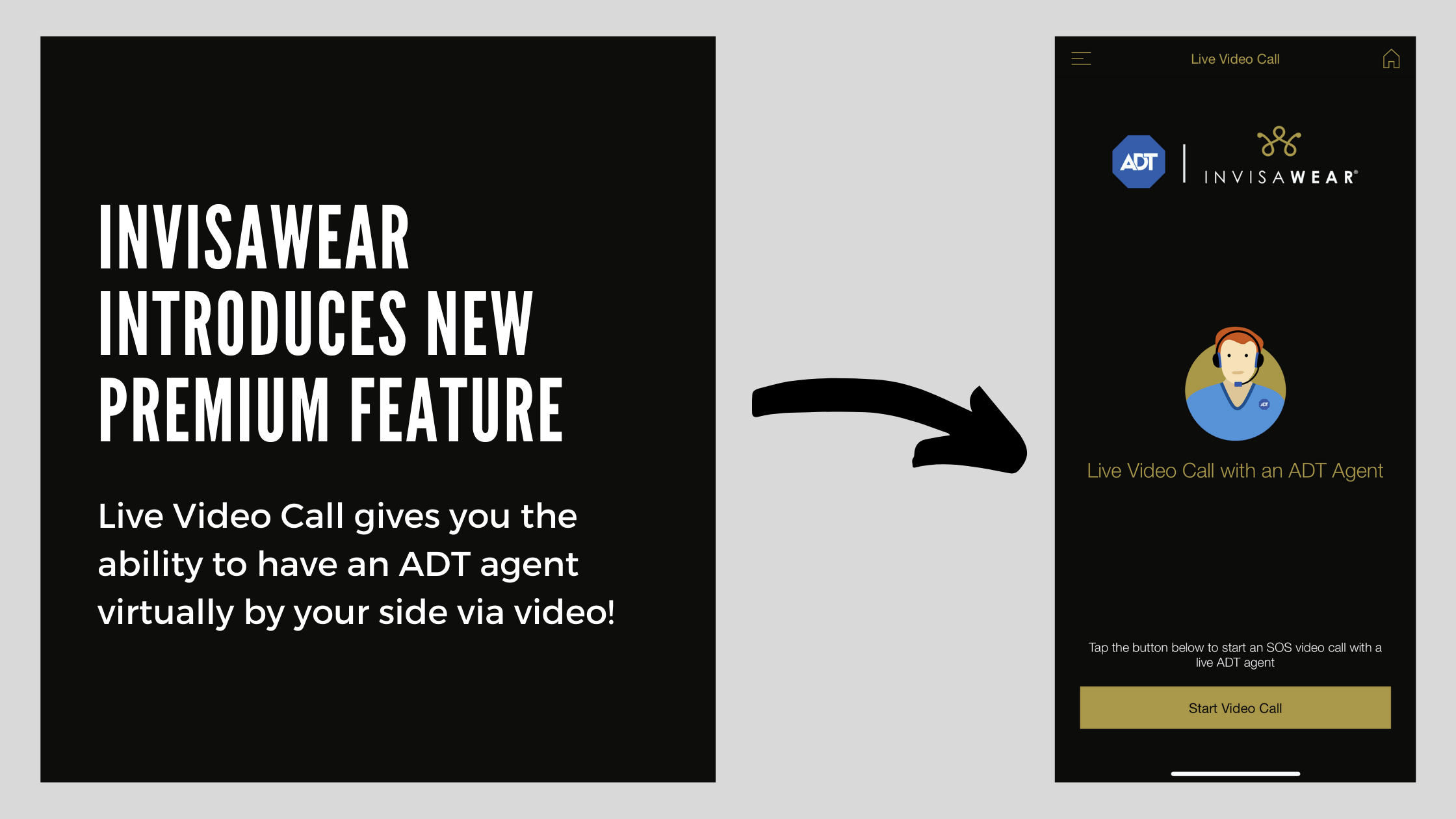 INVISAWEAR LAUNCHES LIVE VIDEO CALLING CAPABILITIES FOR ENHANCED SAFETY DURING EMERGENCIES