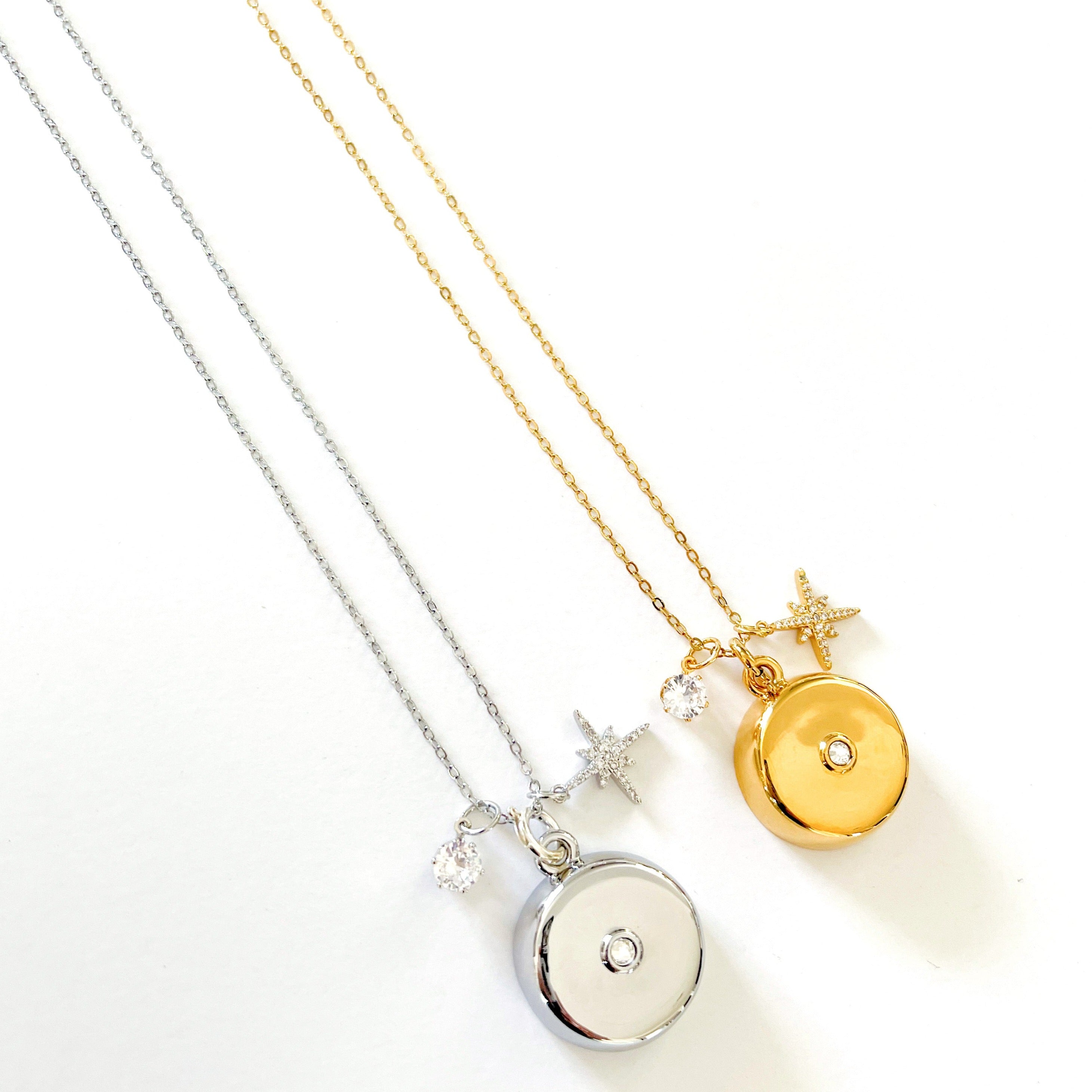 Star Burst Charm Necklace Plan