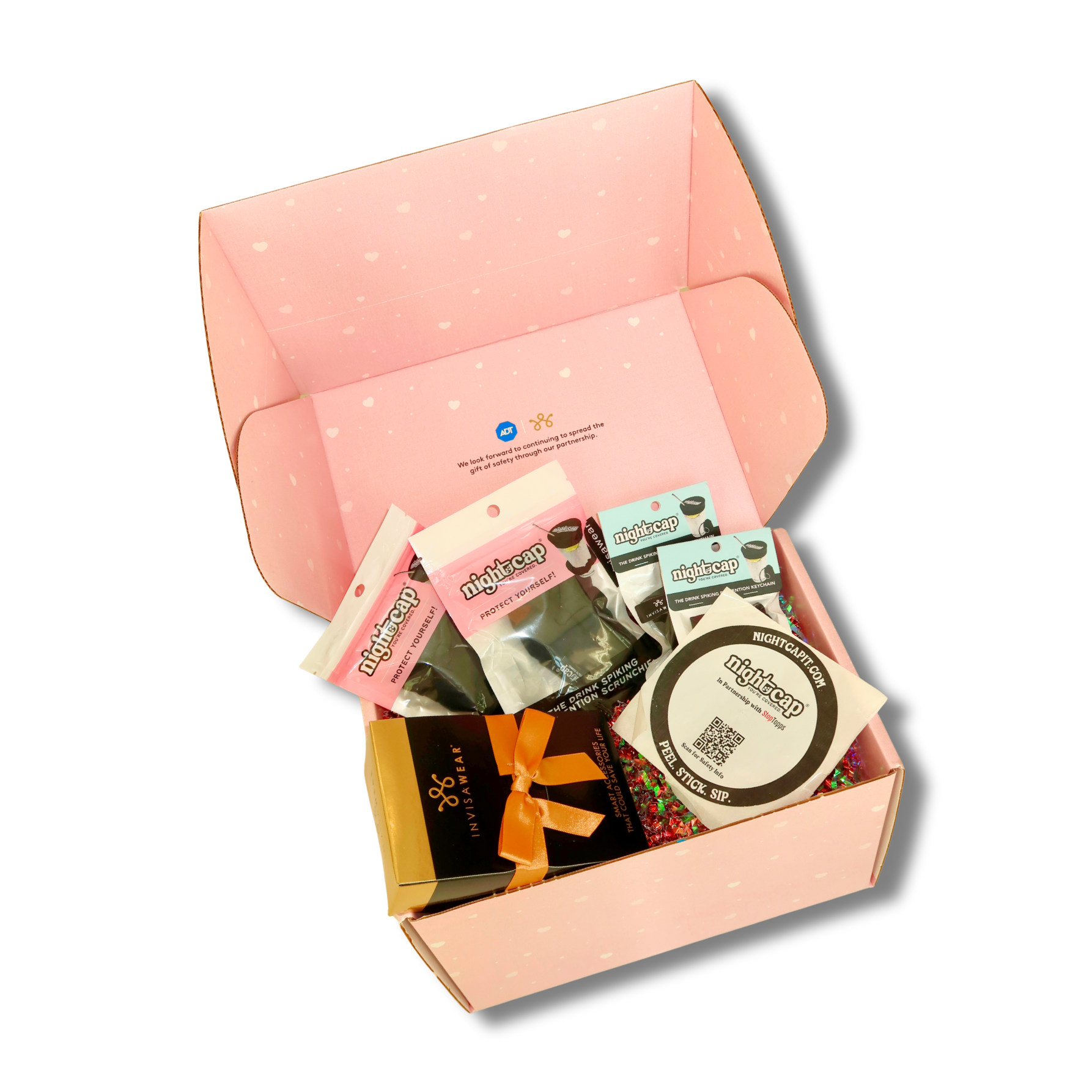 invisaWear x Nightcap Safety Box