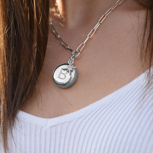 Silver Initial Necklace (Limited Edition)