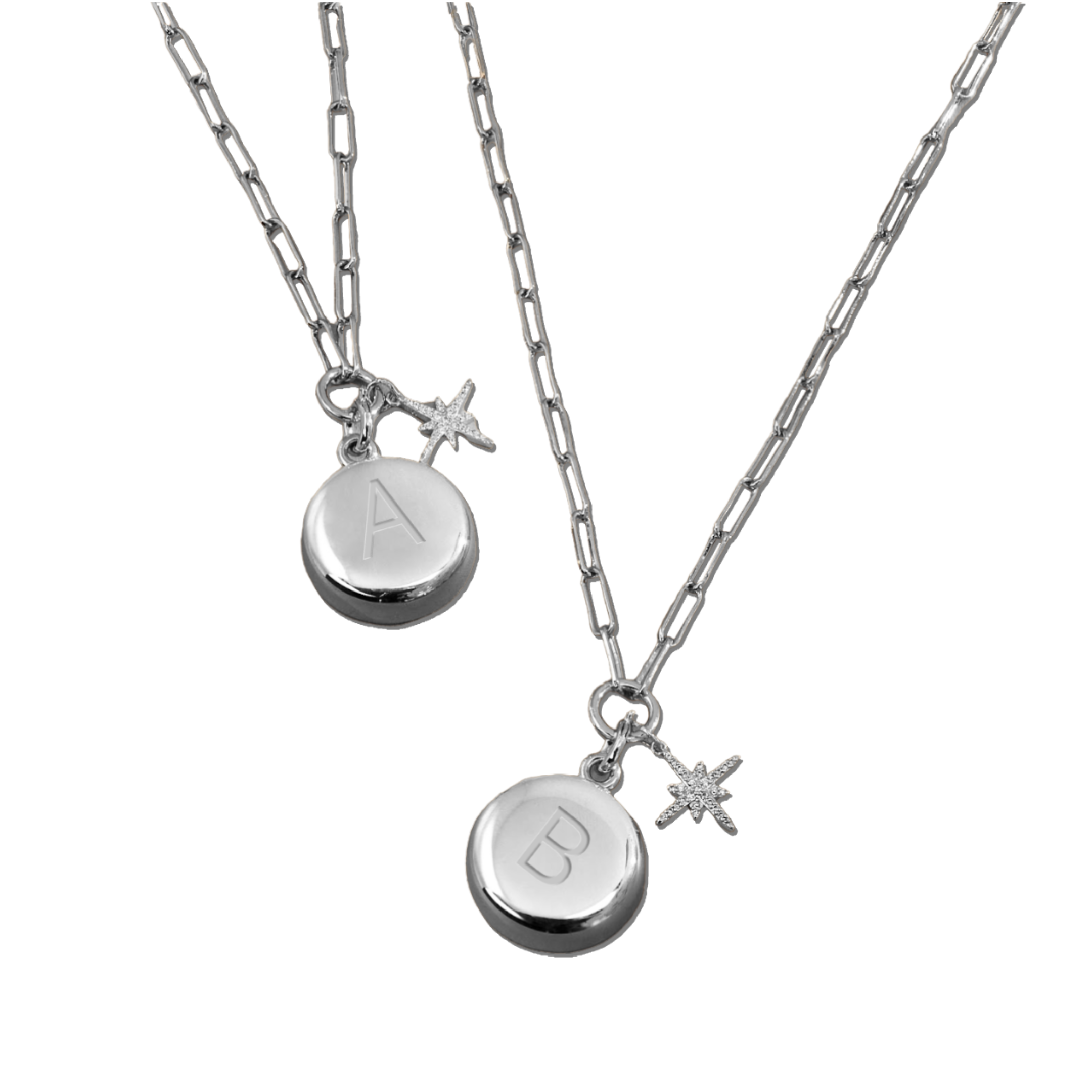 Silver Initial Necklace (Limited Edition)