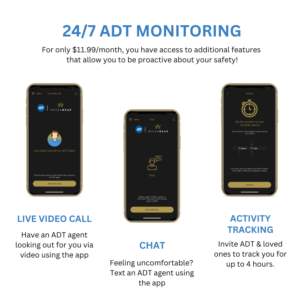 ADT Custom Home - One Complimentary invisaWear Device