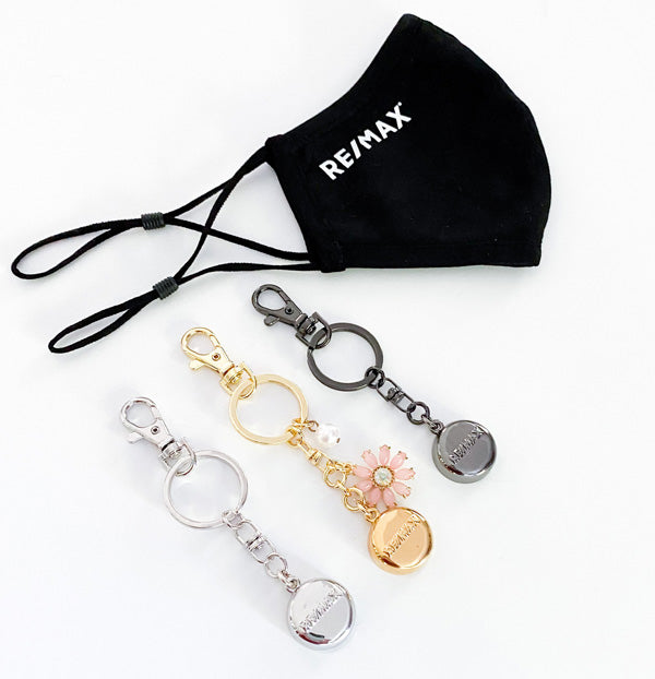 10 Black RE/MAX Masks