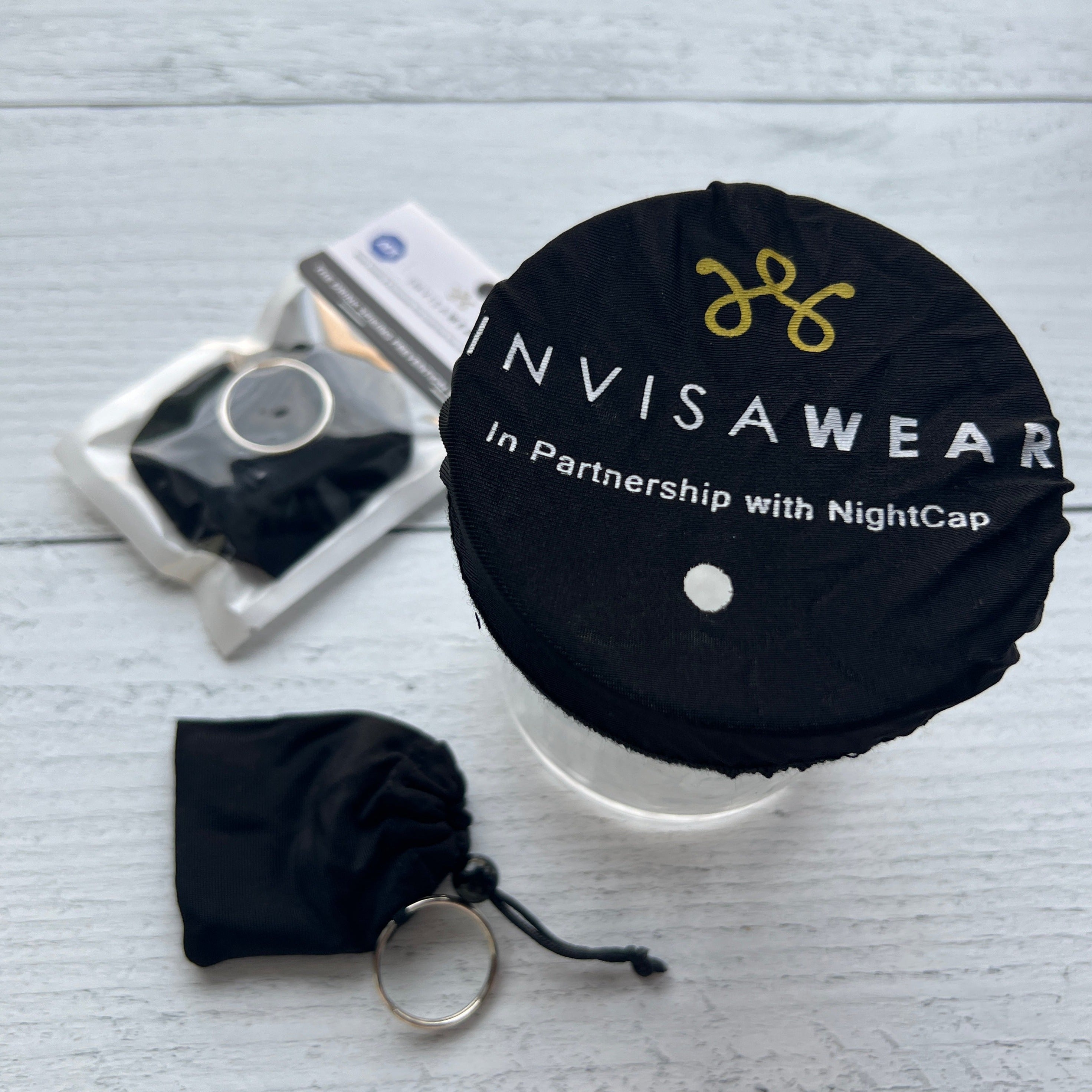 invisaWear x Nightcap Cup Cover Keychain