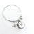 Silver Star Burst Charm Replacement Bracelet