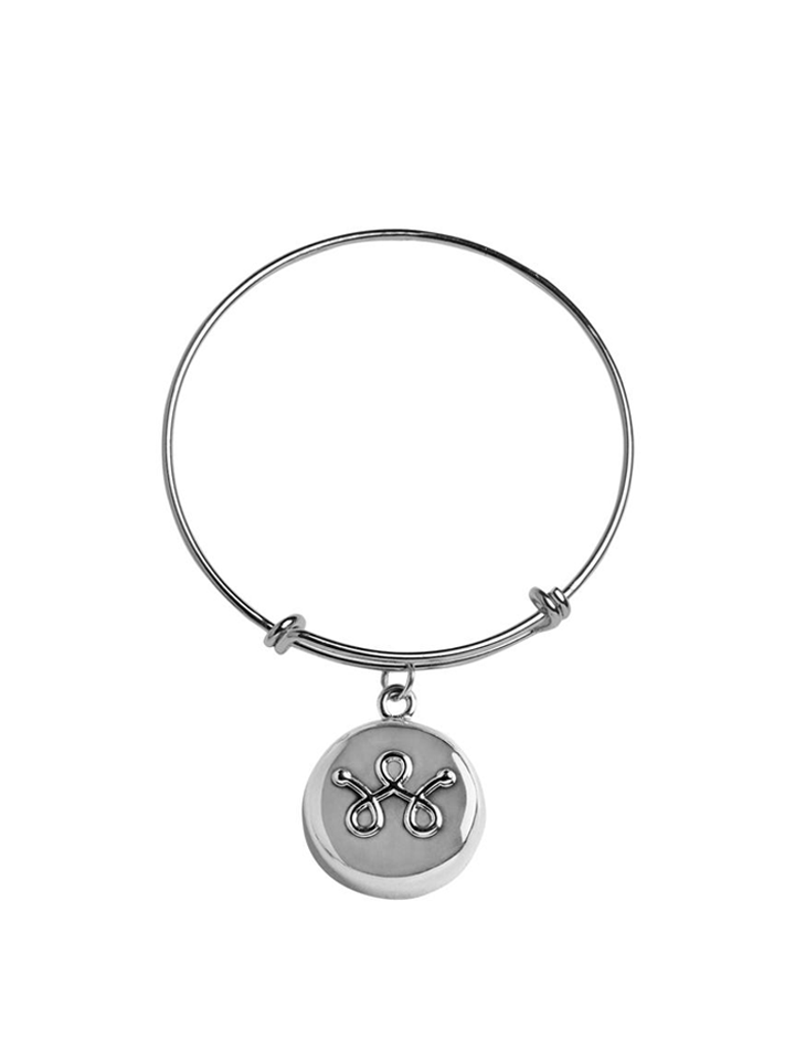 Smart Jewelry Personal Safety Panic Device for Emergency - invisaWear - Silver Replacement Bracelet