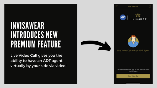 INVISAWEAR LAUNCHES LIVE VIDEO CALLING CAPABILITIES FOR ENHANCED SAFETY DURING EMERGENCIES