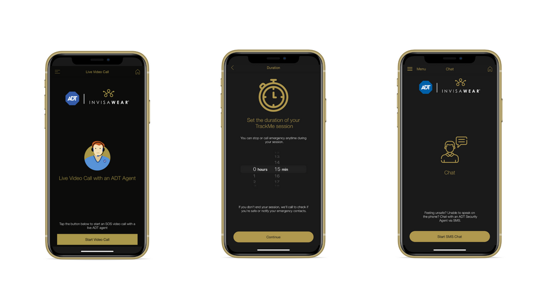 invisaWear Safety Features