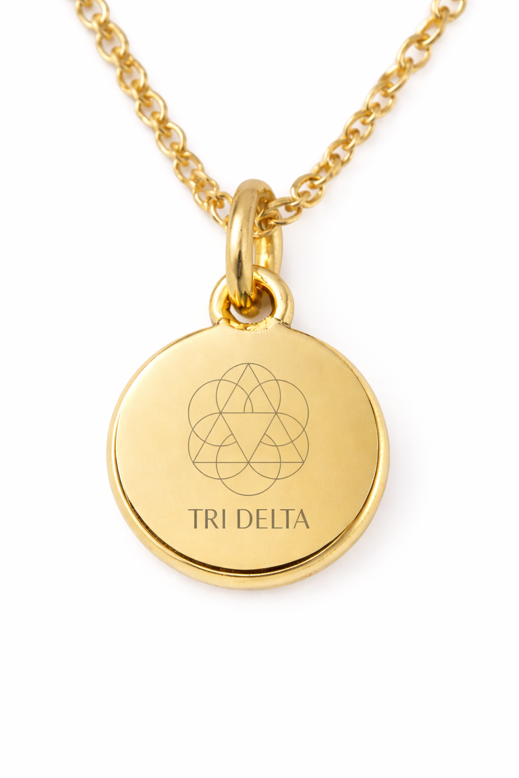 Greek Life Engraved Necklace