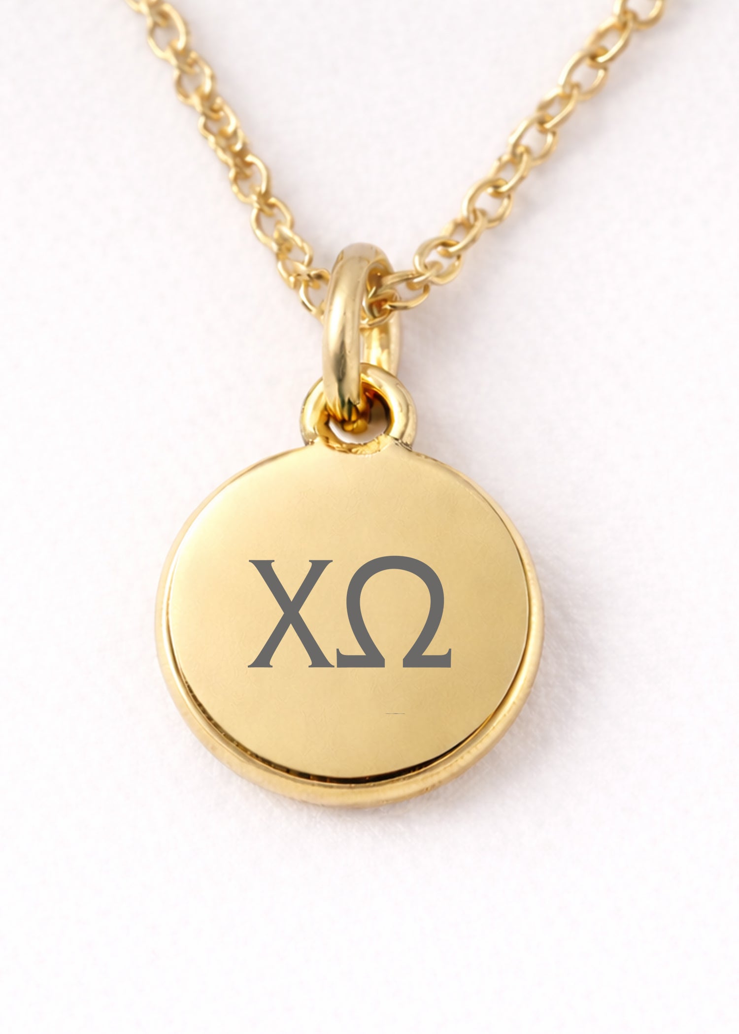Greek Life Engraved Necklace