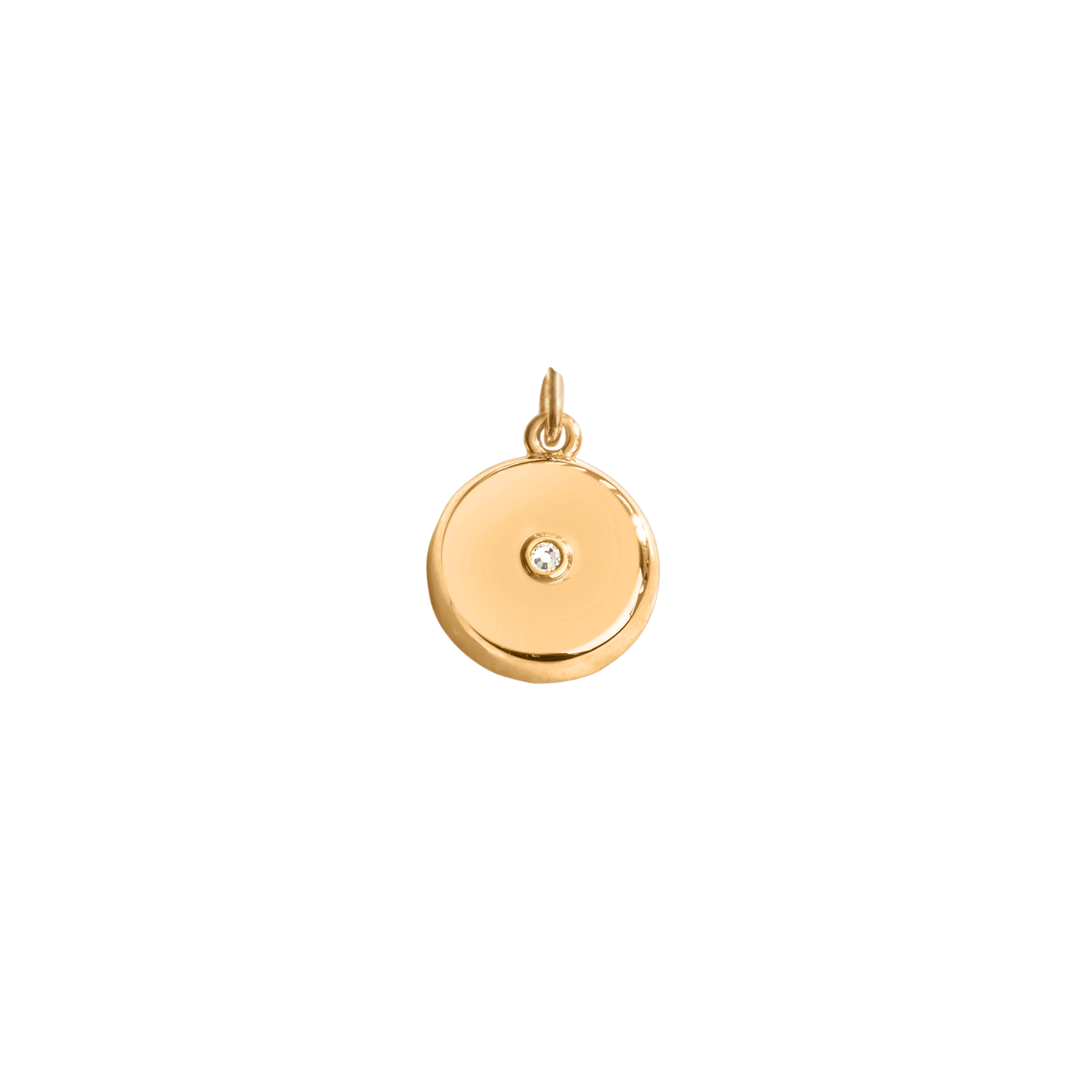 Gold Crystal Pendant Replacement Charm