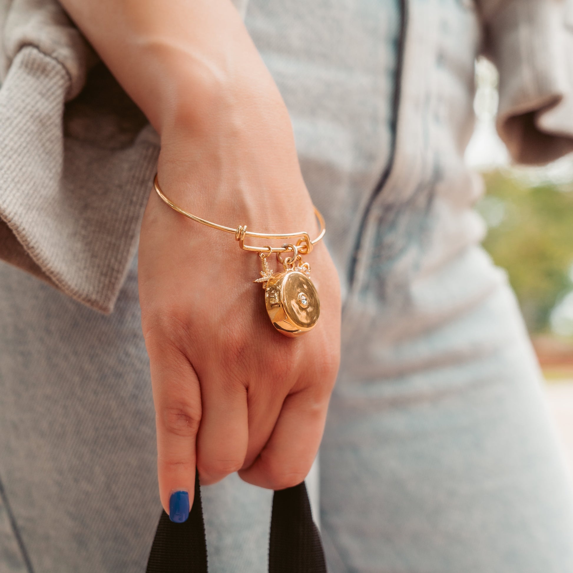 Star Burst Charm Bracelet