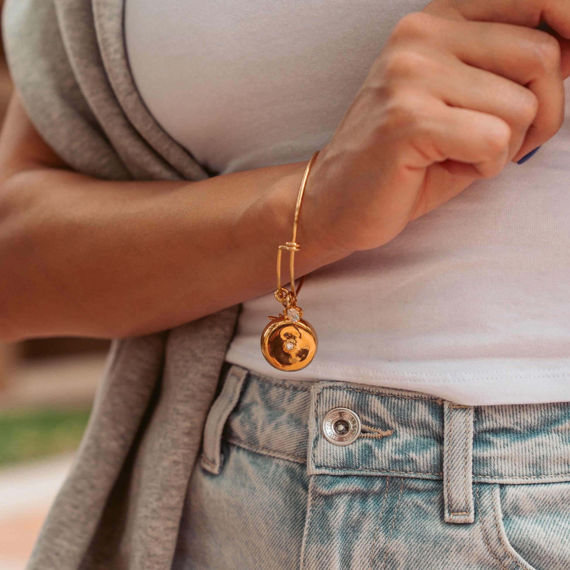Star Burst Charm Bracelet