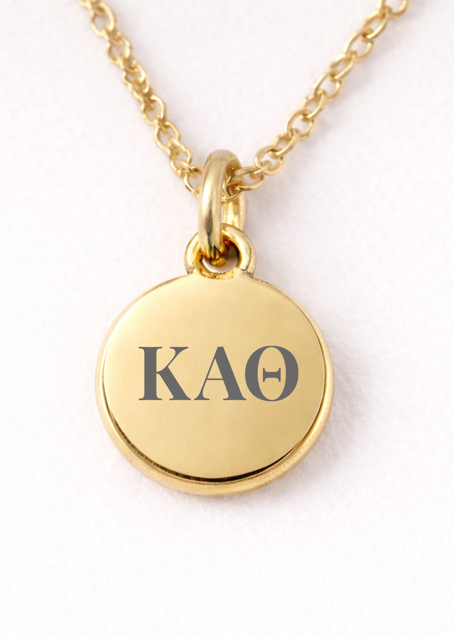 Greek Life Engraved Necklace