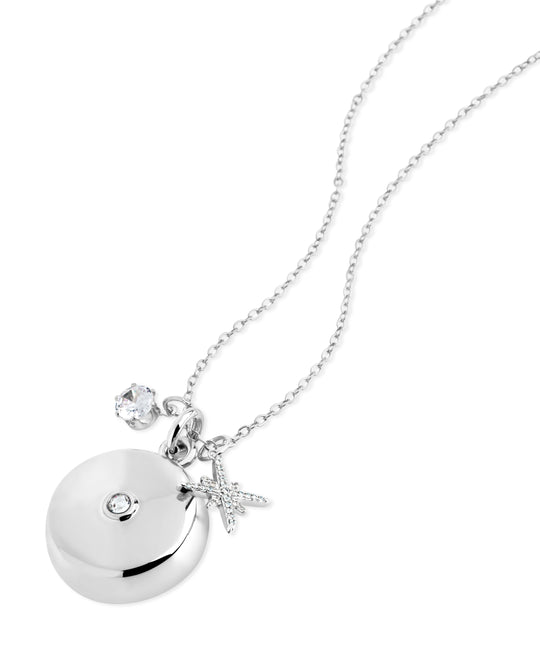 Star Burst Charm Necklace