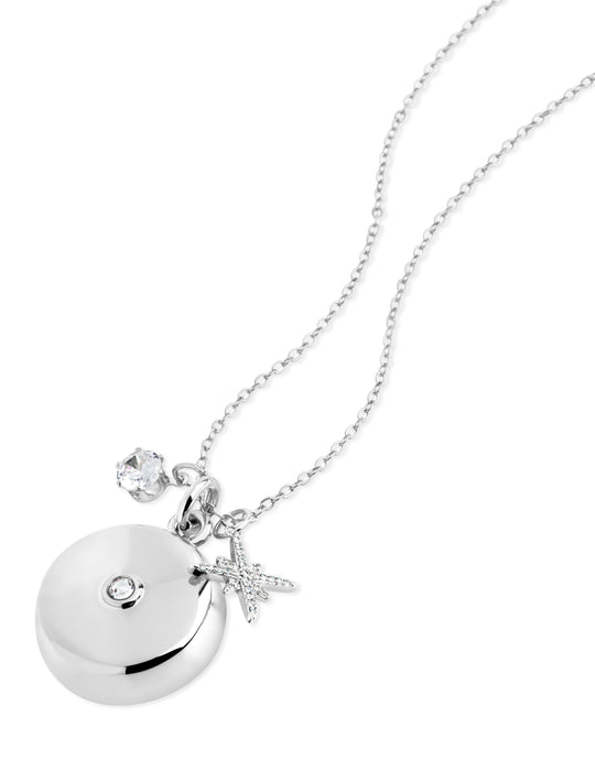 Star Burst Charm Necklace