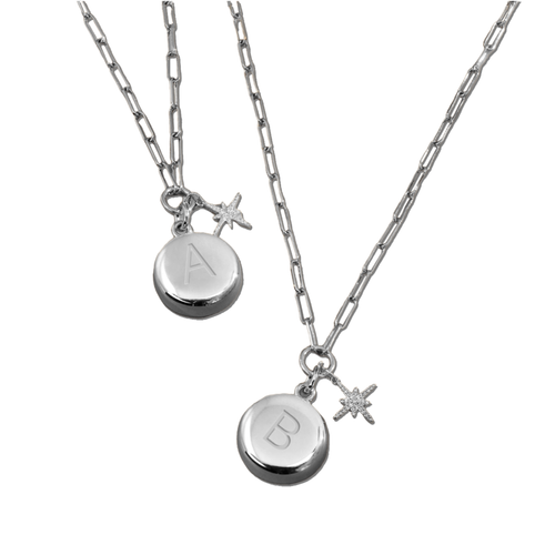 Silver Initial Necklace (Limited Edition)