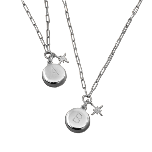 Silver Initial Necklace (Limited Edition)