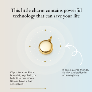 invisaWear Safety Charm