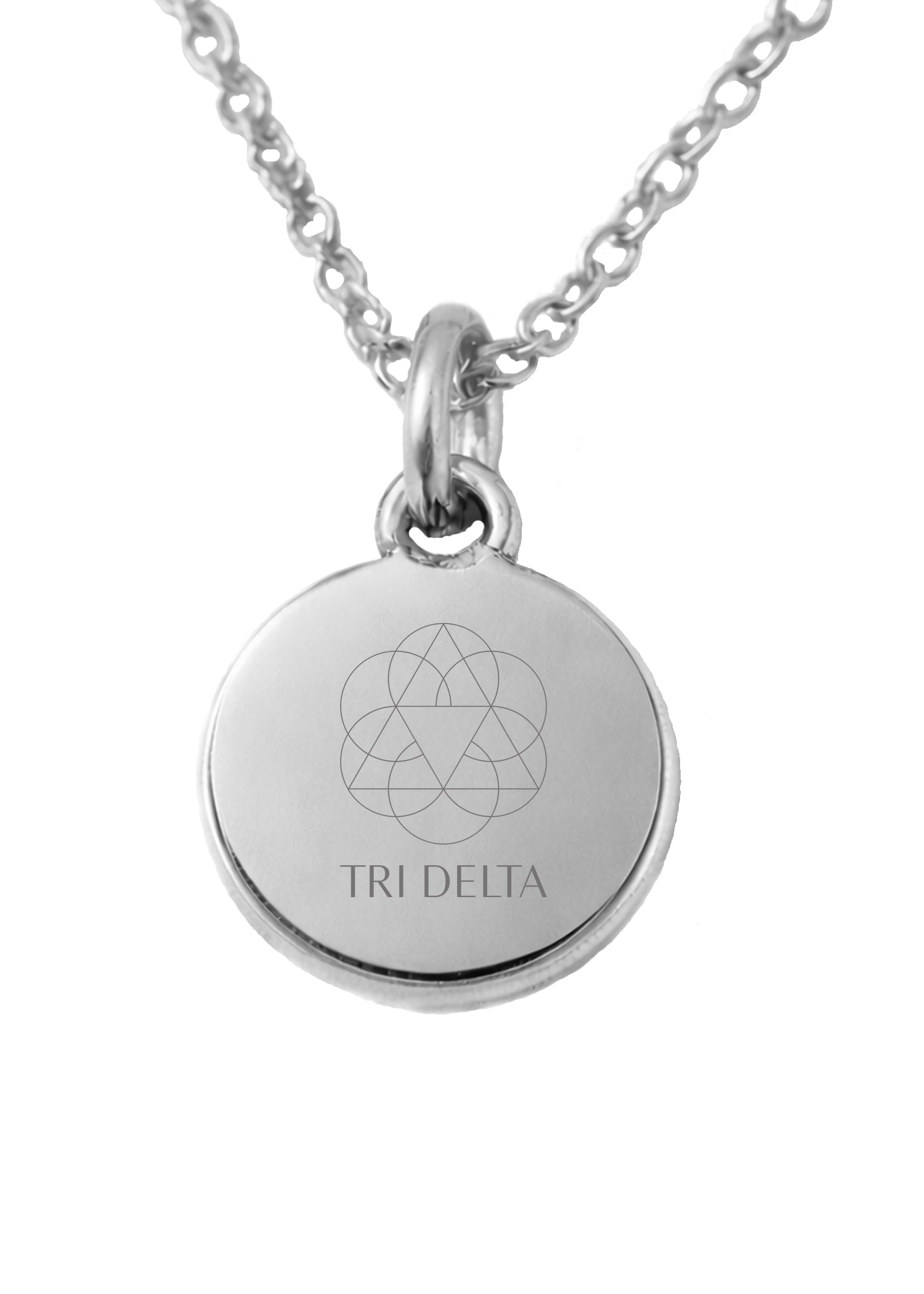 Greek Life Engraved Necklace