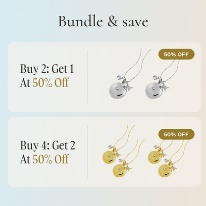 Star Burst Charm Necklace