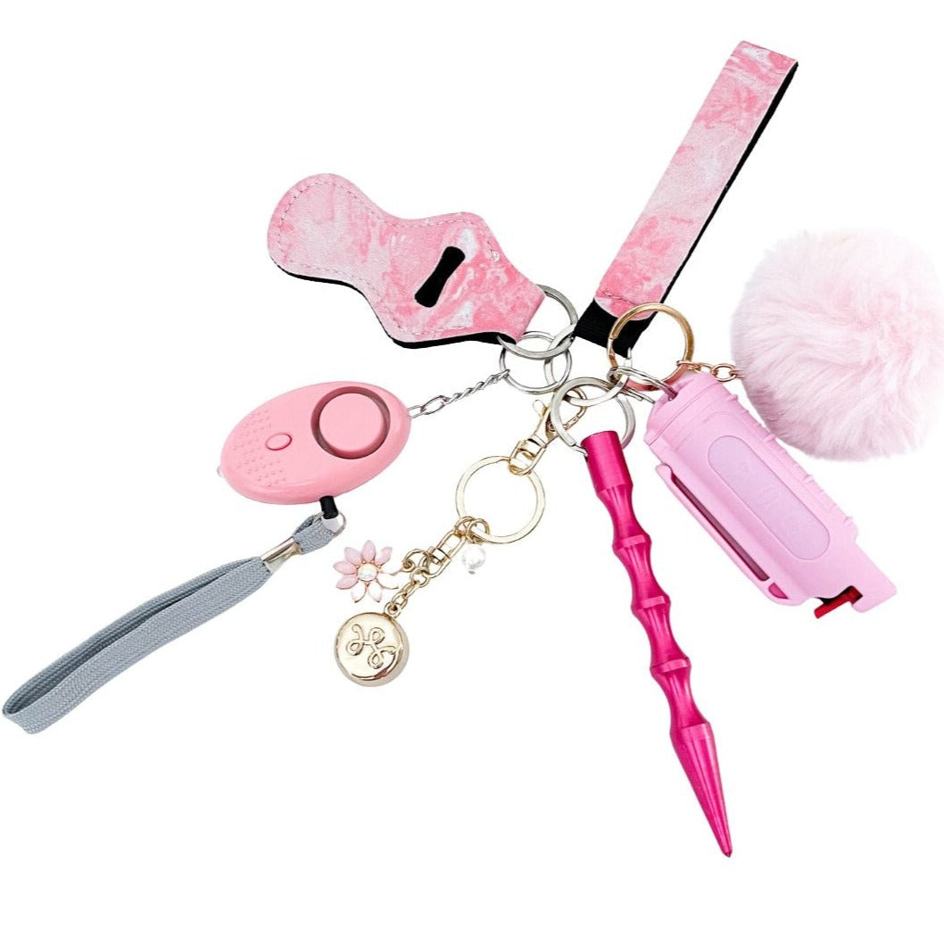 Kit Self Defense Keychain Near Me Fight Fobs® Pink Cloud Defensive
